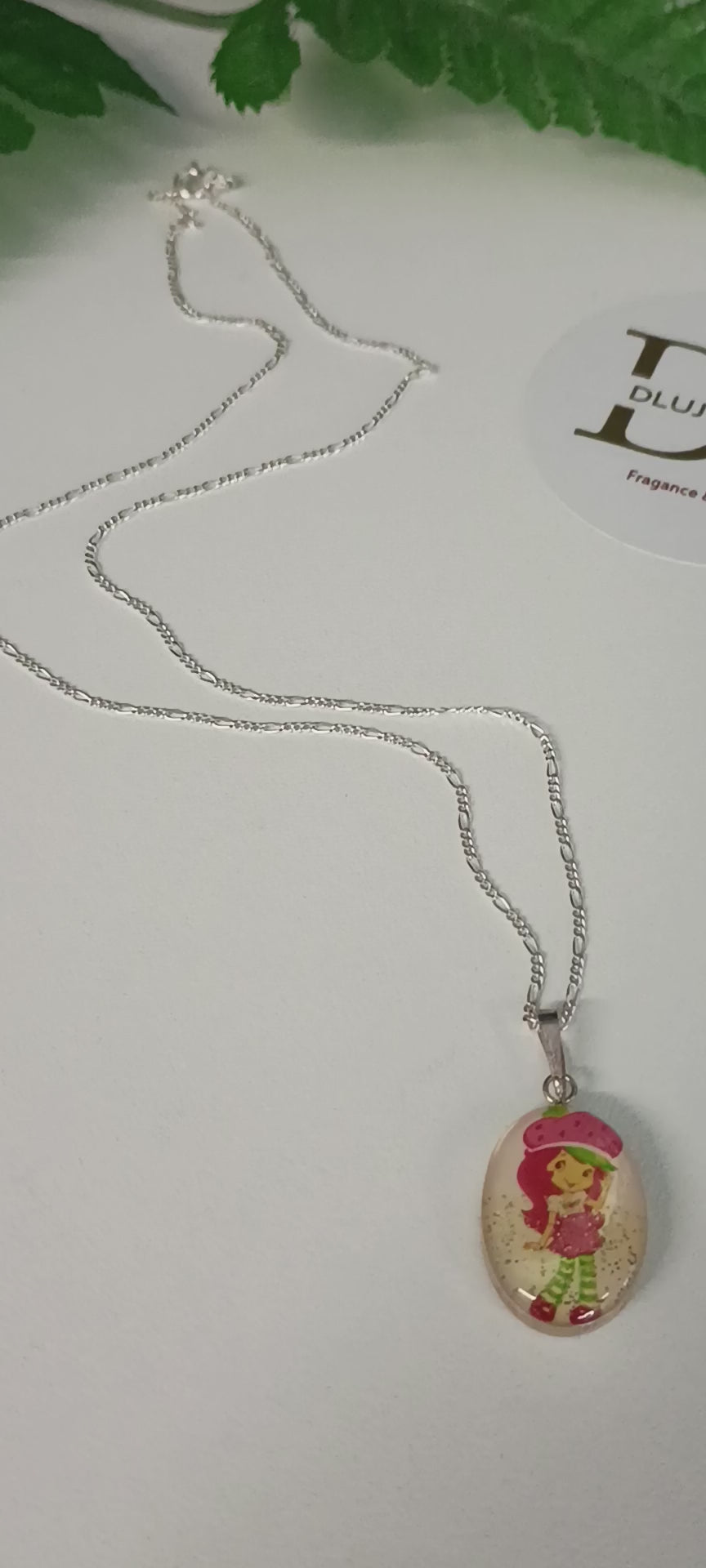 Collar Princesa Rosita Fresita en Plata 925