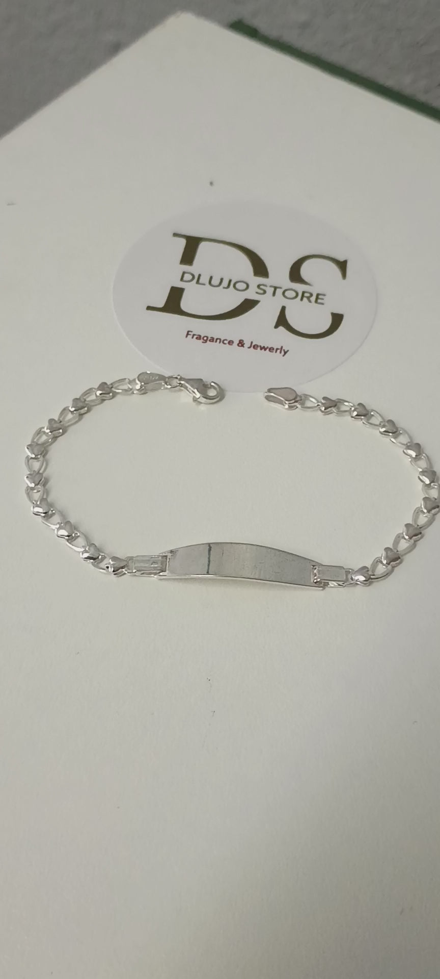 United Hearts Identity Bracelet in 925 Sterling Silver