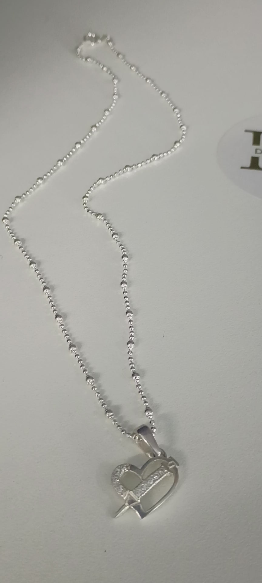 Cadena de Bolitas (Balines) en Plata 925