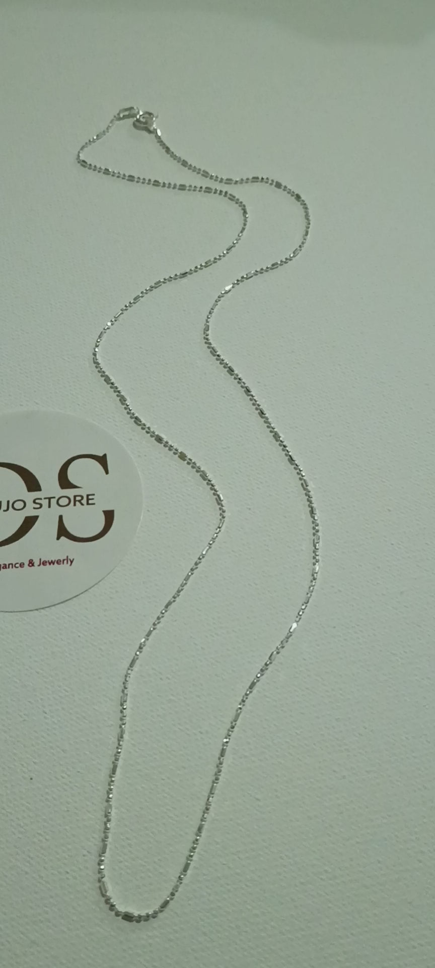 Cadena Punto y Coma en Plata 925