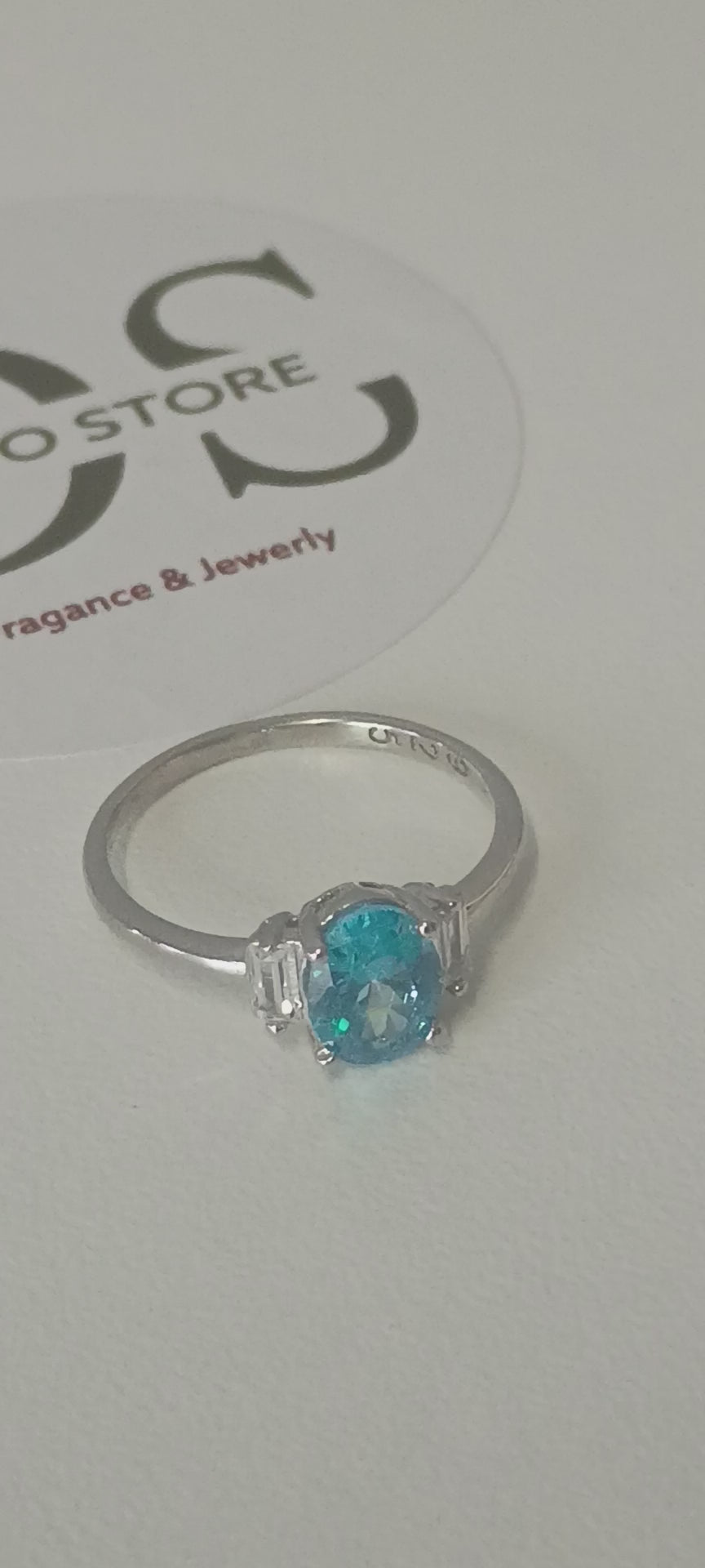 Anillo “Océano” en Plata de Ley S925