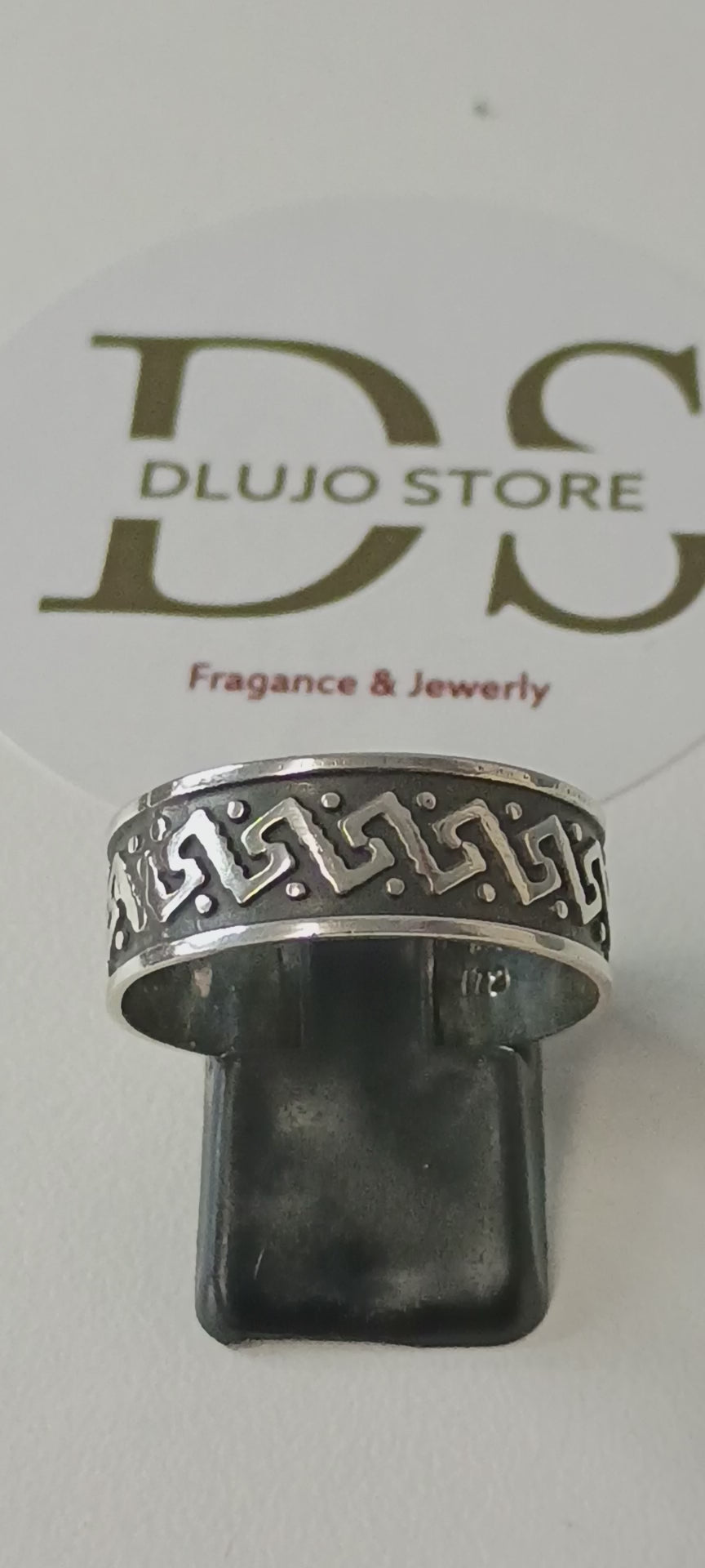 “Imperial Band” ring in 925 Sterling Silver