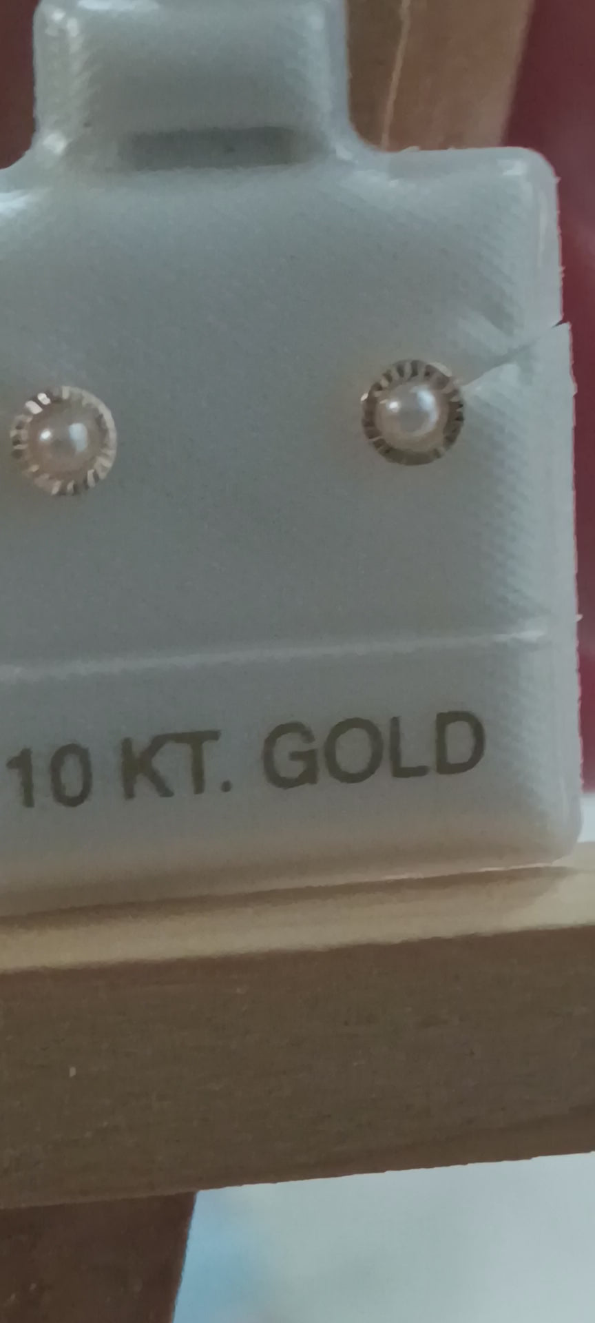 Aretes Clásicos de Perla Cultivada en Oro 10K