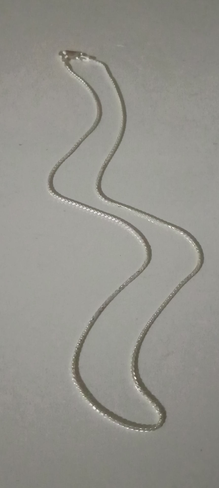 Cadena Tejido de Espiga en Plata 925