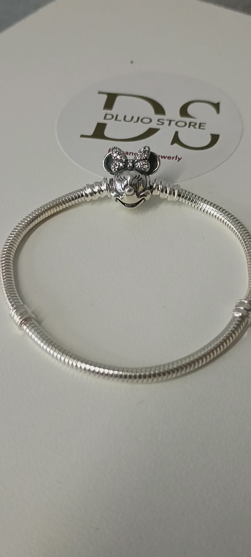 Pulsera Pan “Magical Minnie” en Plata de Ley 925