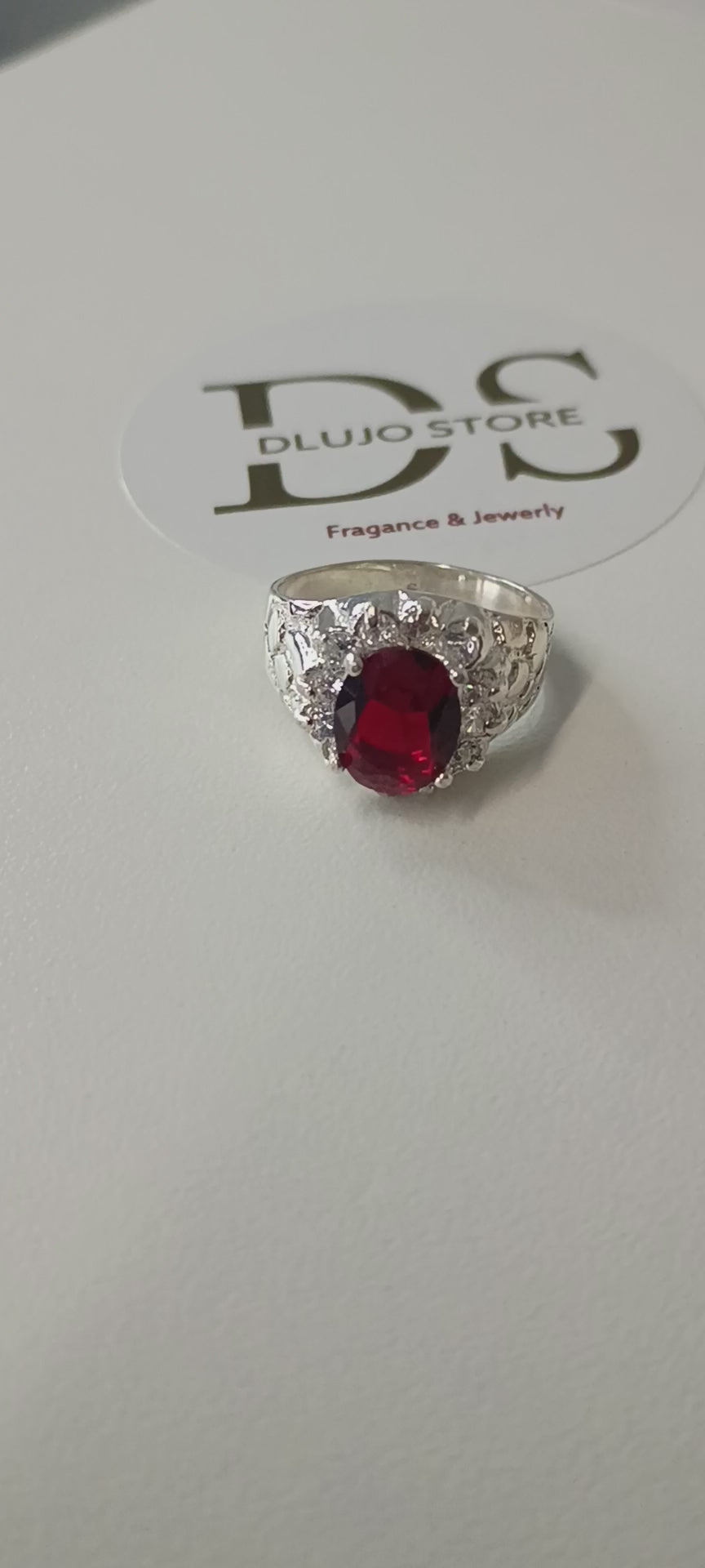 Royal Legacy Collection Ring “Imperial Fire” in 925 Sterling Silver