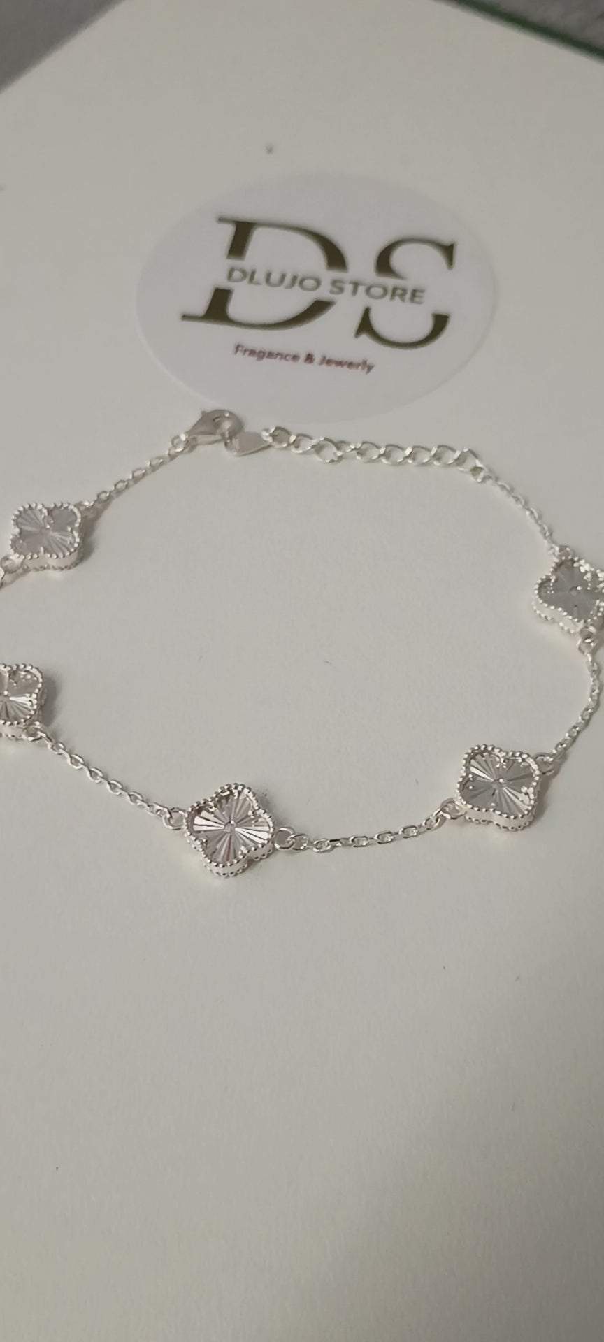 Pulsera Trébol  Vand en Plata de Ley 925