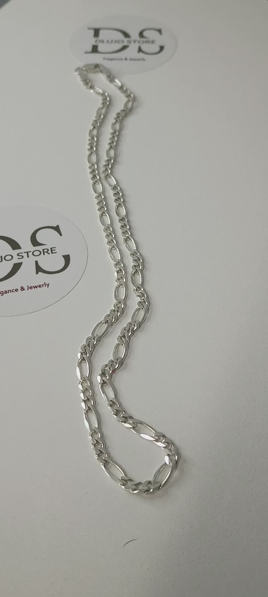 Cadena Fígaro en Plata 925