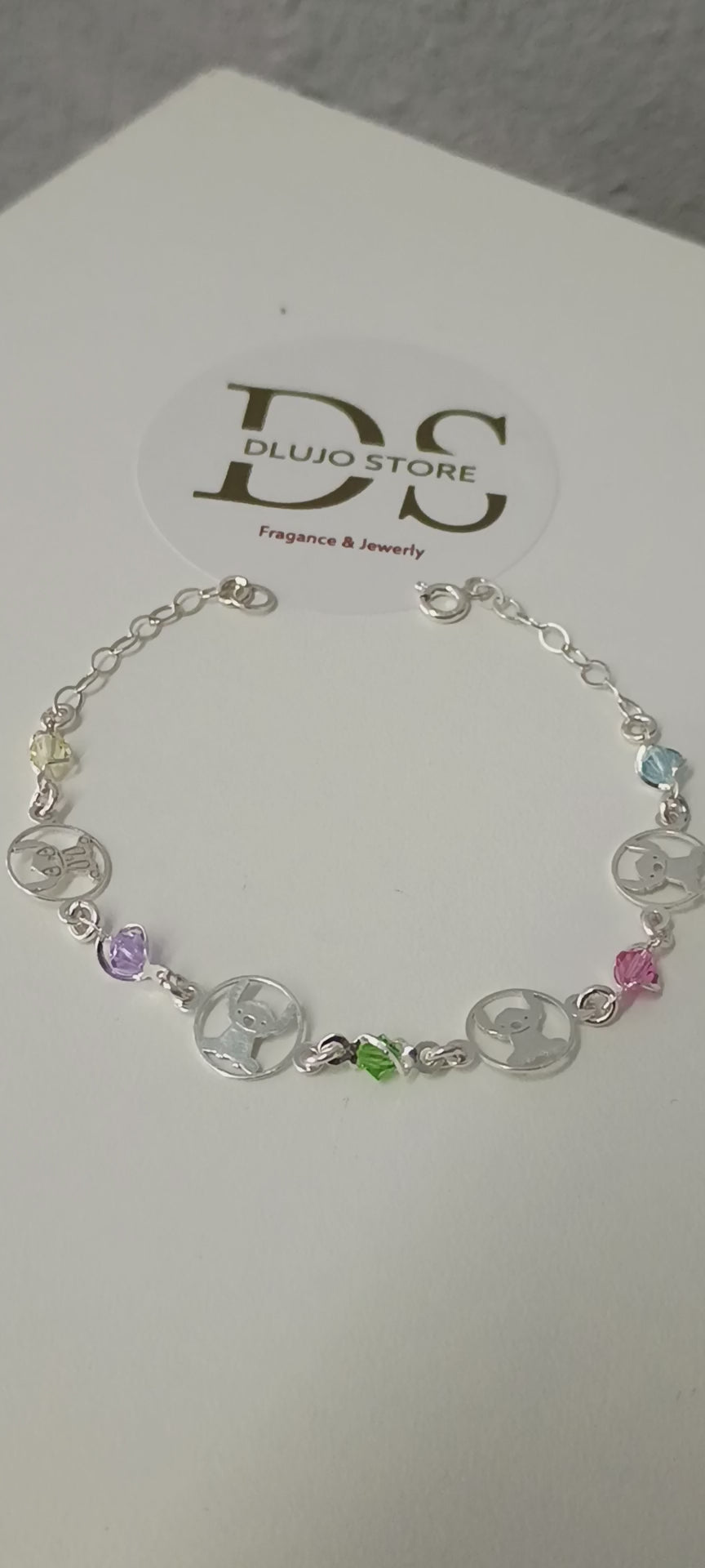 Pulsera “Ohana y Color” en Plata de Ley 925
