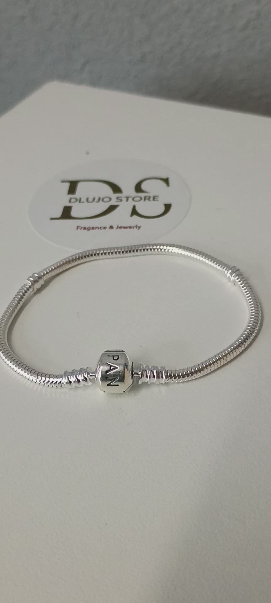 Pandora Style Essential Silver Bracelet in 925 Sterling Silver