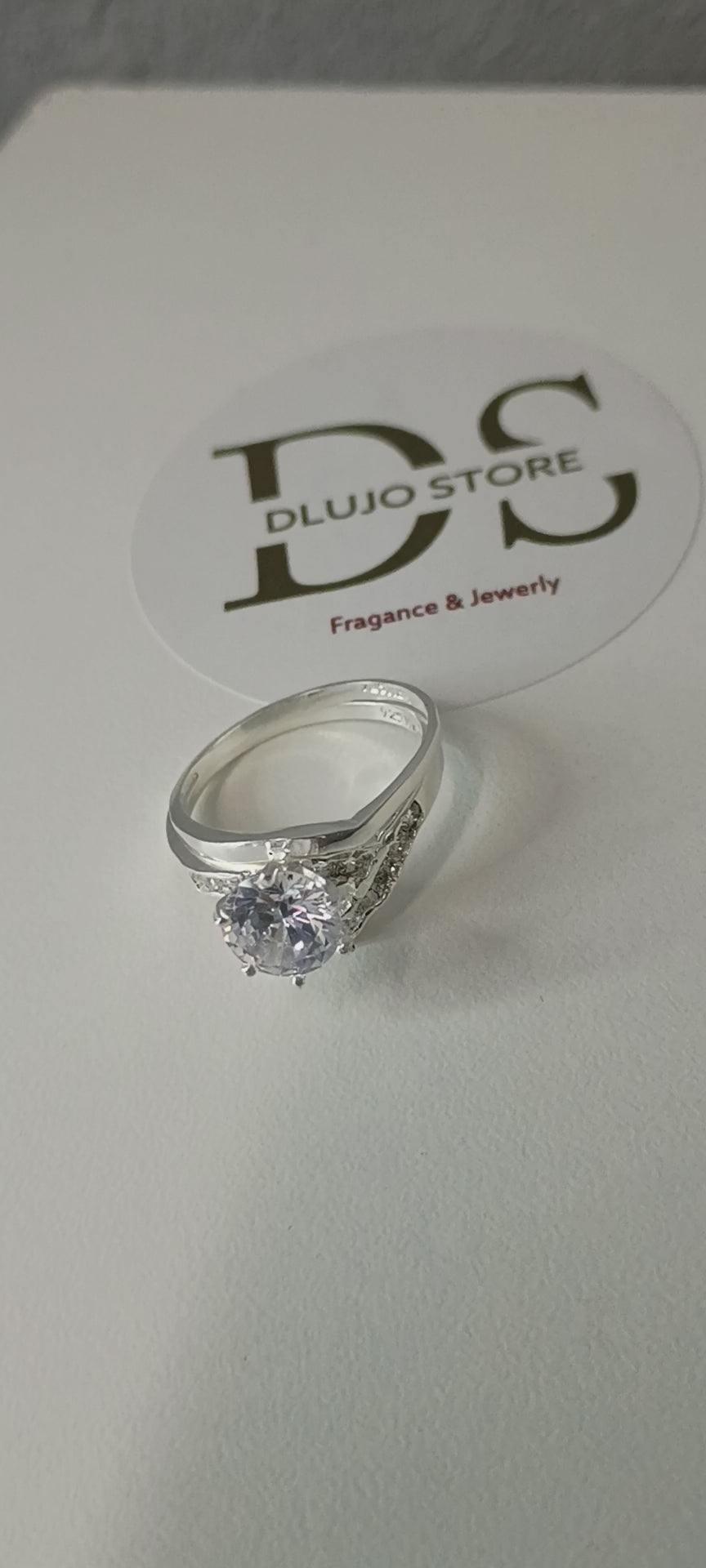 Set para Boda “Dúo Infinito Romance” en Plata de Ley 925