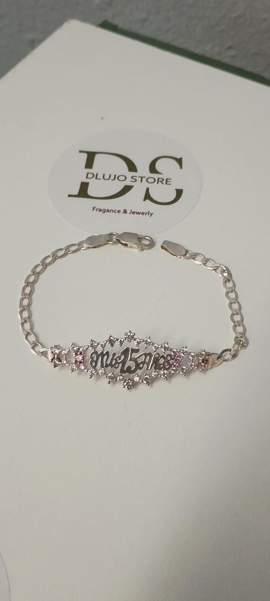 "My 15 Years" Bracelet in 925 Sterling Silver