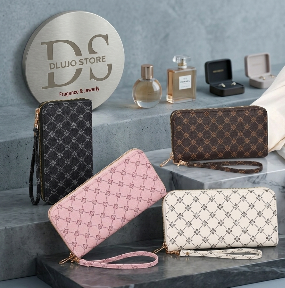 Cartera Ejecutiva Cartera Larga Multifuncional Estampada