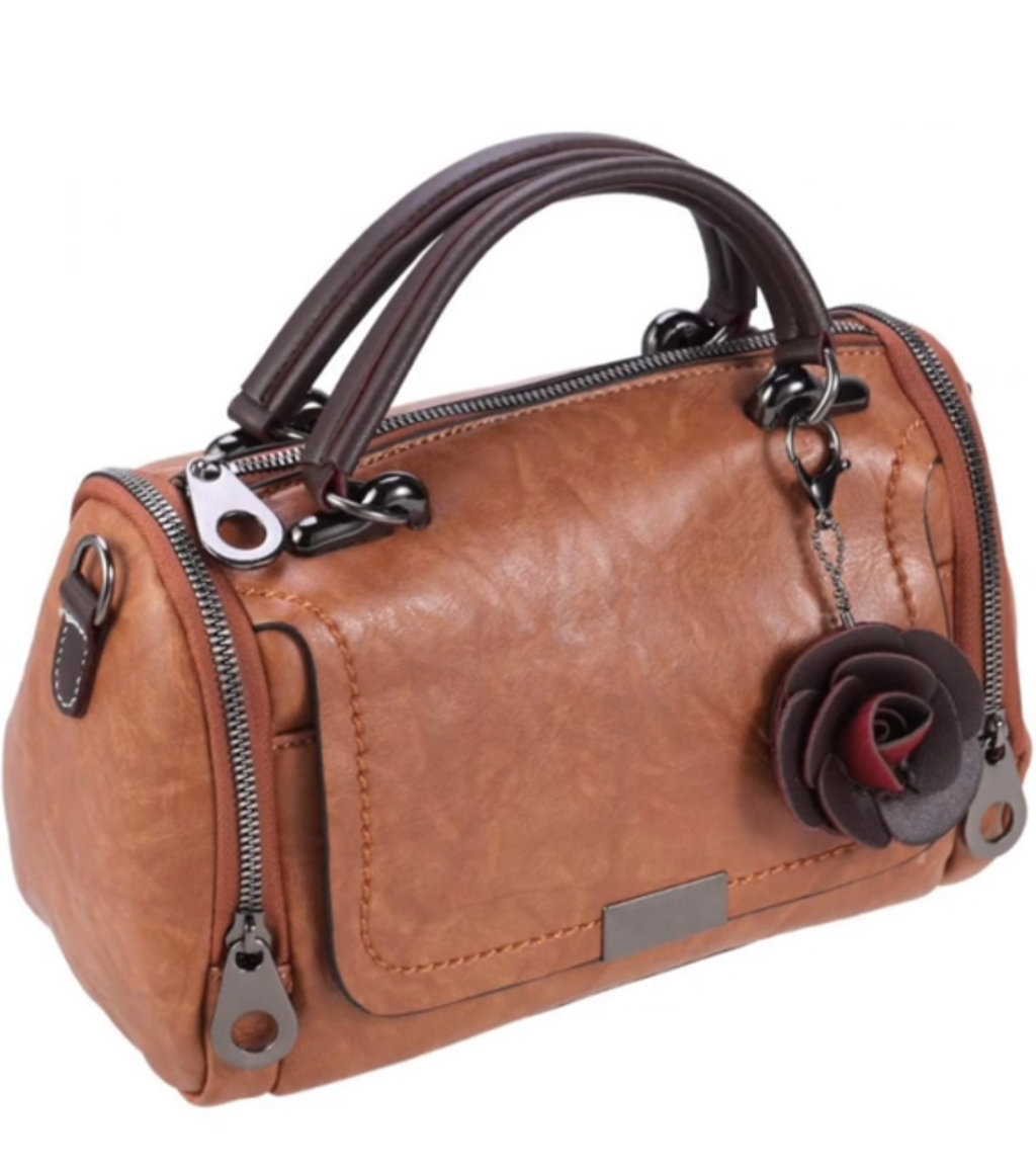 Bolso Boston Retro - Edición Floral