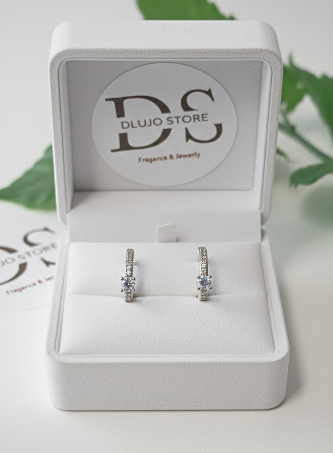 Argollas Huggies "Elegancia Minimalista" – Plata Ley 925