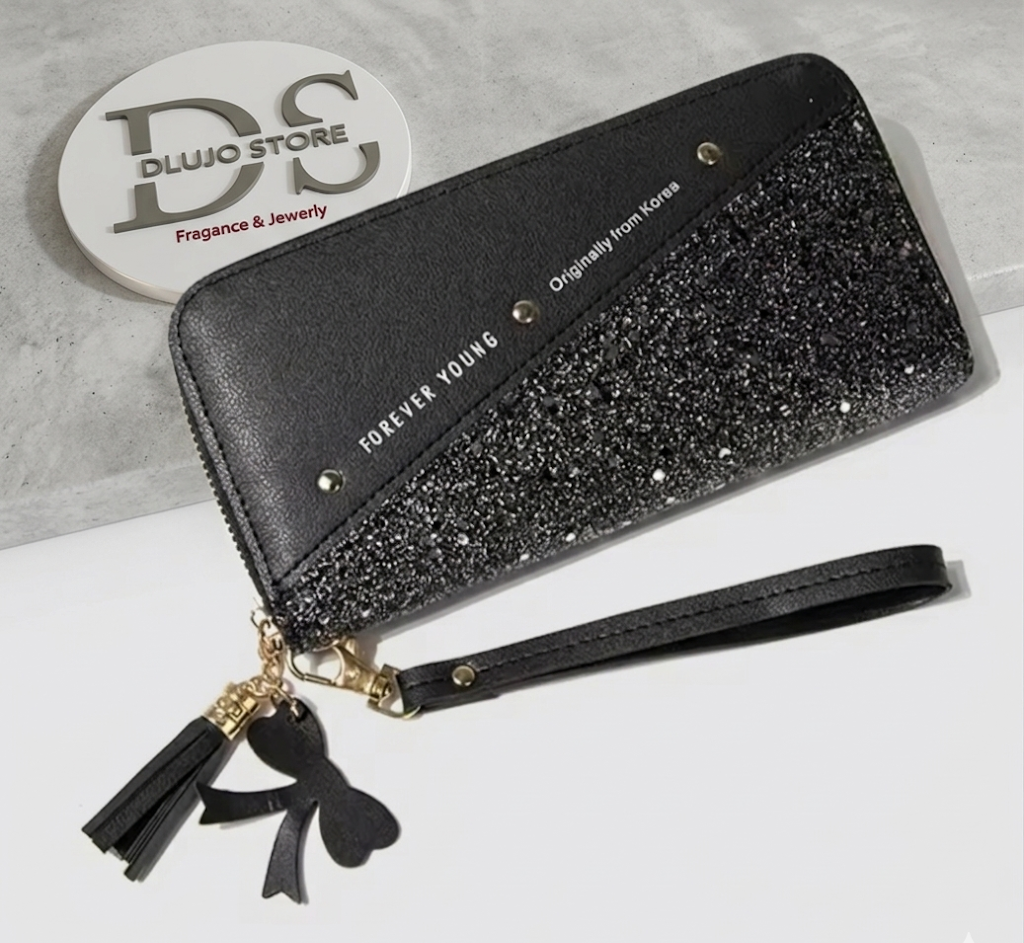 Colección Glitter & Glow: Cartera Larga Multifuncional