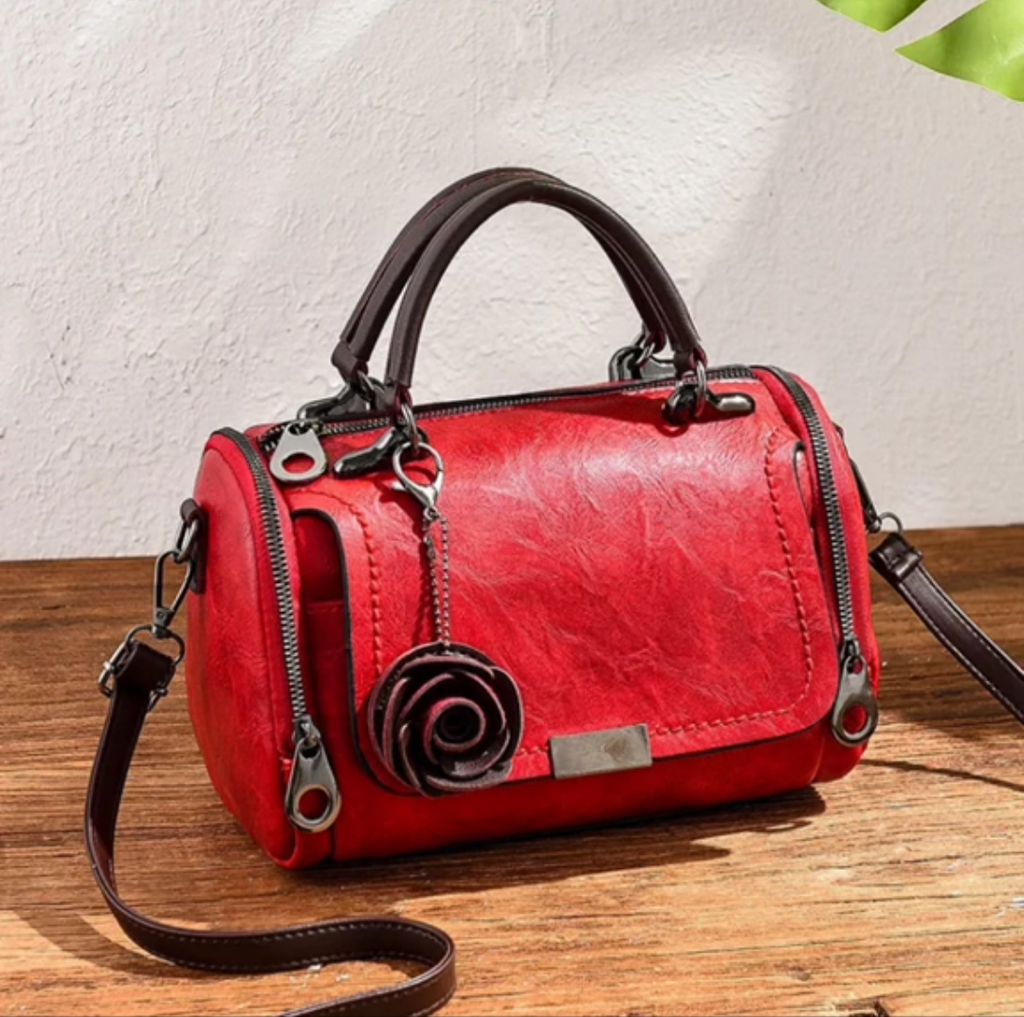 Bolso Boston Retro - Edición Floral