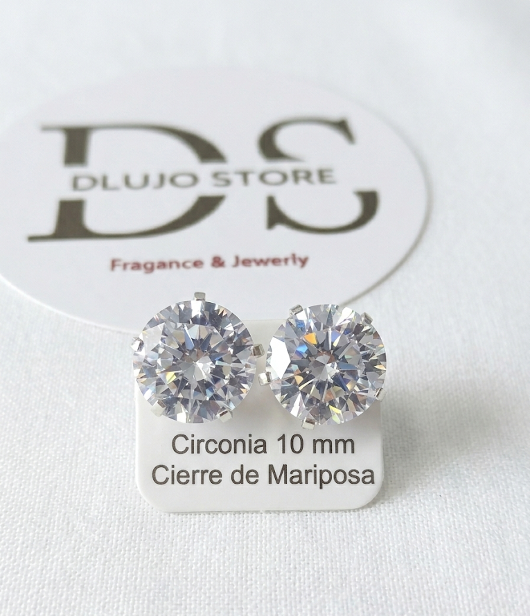 Aretes Diamantado Plata 925