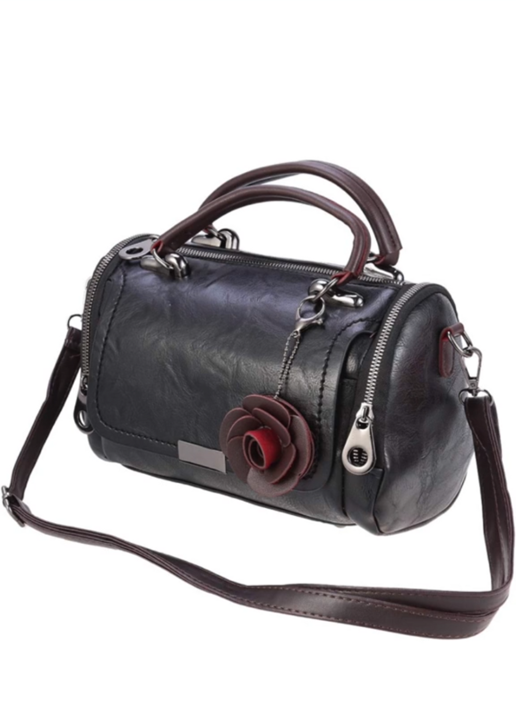 Bolso Boston Retro - Edición Floral